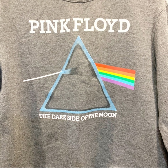 PINK FLOYD Dark Side of the Moon Graphic Crop Top - Picture 6 of 10